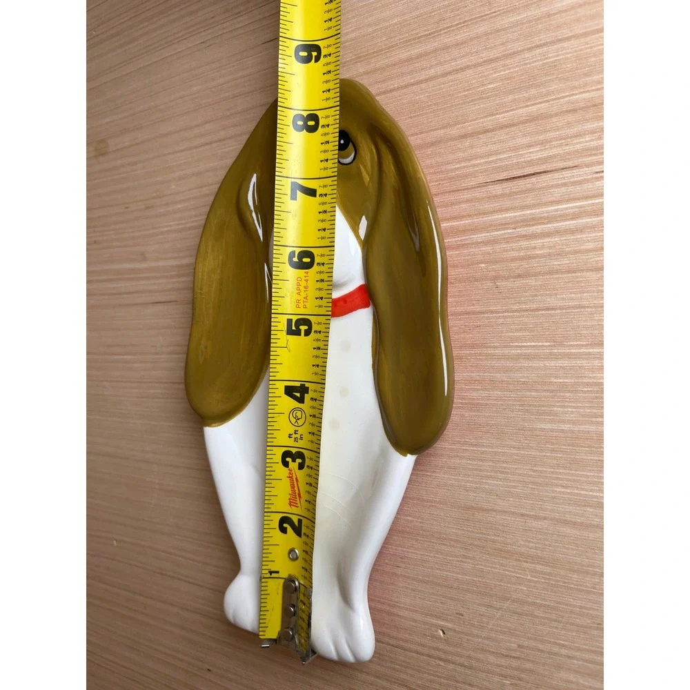 The Pioneer Woman Charlie Basset Hound Spoon Rest Ceramic Dog Farmhouse Style